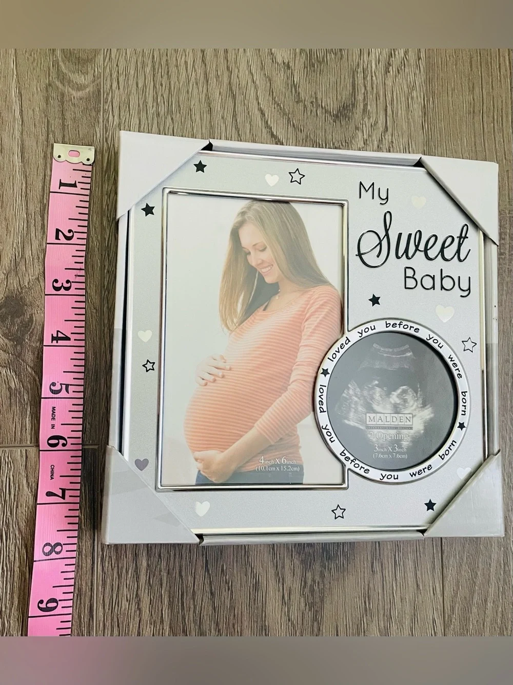 Malden International Designs Picture Frame My Sweet Baby Pregnancy Sonogram New